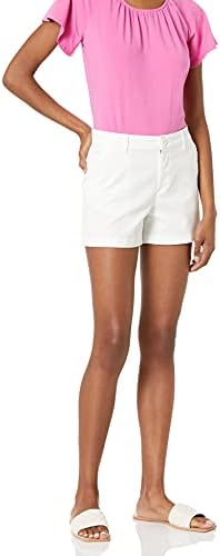 Amazon Essentials Women's Mid-Rise Slim-Fit 3.5" Inseam Chino Shorts