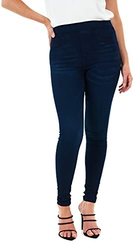 M17 Jean Women's Denim Jeggings Skinny Fit Classic Casual Trousers with Pockets