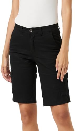 Noroze Women's Cotton Combat Cargo Chino Shorts