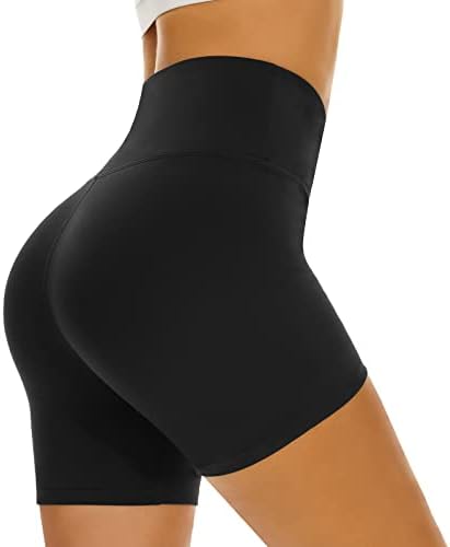 SIMIYA Cycling Shorts Women High Waisted Gym Shorts for Women Soft Comfort Stretchy Tights Biker Workout Running Yoga Ladies Shorts