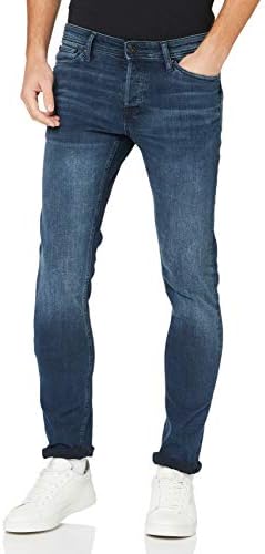 JACK & JONES Jeans Glenn Slim Fit Tapered Leg Blue Denim Pants