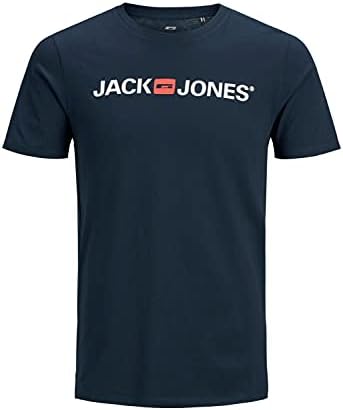 JACK & JONES Men's Jjecorp Logo Tee Ss Crew Neck Noos Ps T-Shirt