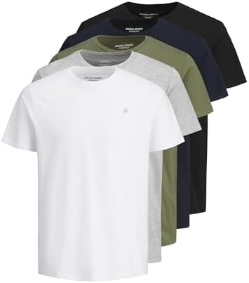 JACK & JONES Mens Noa T-Shirt Plus Size Tee Top