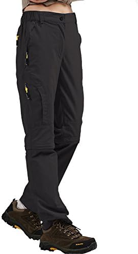 Jessie Kidden Walking Trousers Women Cargo Pants Waterproof Summer Lightweight Quick Dry Convertible Stretch Outdoor Casual UPF 50 Running Cycling Zip Off Capri