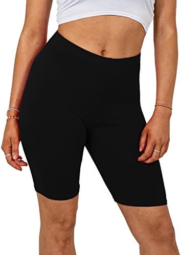 Missloved Ladies Womens Cycling Dancing Gym 1/2 Leggings Active Casual Shorts