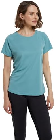 Mountain Warehouse Endurance Womens T-Shirt - IsoCool Ladies Top, UV Protection UPF30+ Tee, Breathable & High Wicking - for Spring Summer, Running, Travelling