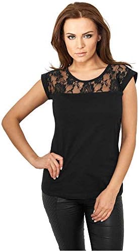 Urban Classics Women's Top Laces Tee T-Shirt