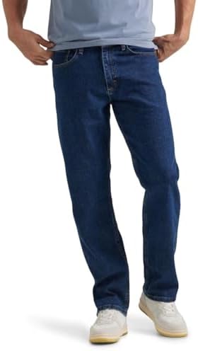 Wrangler Men's Comfort Flex Waist Relaxed Fit Jean