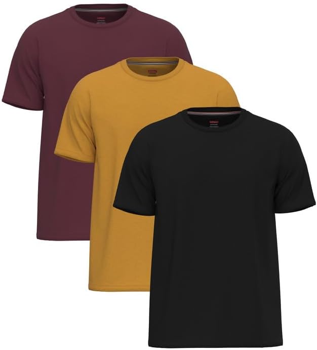 3 Pack T Shirts for Men UK 100% Cotton Tshirts |Premium Plain Crew Neck Mens T Shirts Multipack