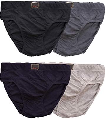 6 Pairs Mens Gents Cotton Rich Briefs Slips Underpants Assorted Colours S-6XL