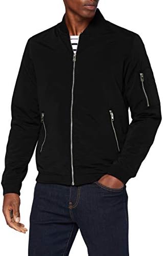 JACK & JONES Mens Rush Bomber Jacket Plus Size