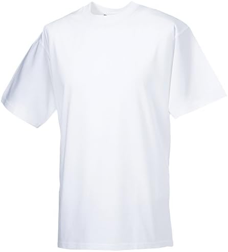 Russell Europe Mens Classic Heavyweight Ringspun Short Sleeve T-Shirt