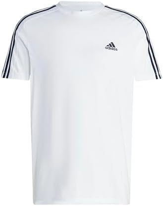 adidas Herren Essentials Single Jersey 3-stripes T-shirt T-Shirt (1er Pack)